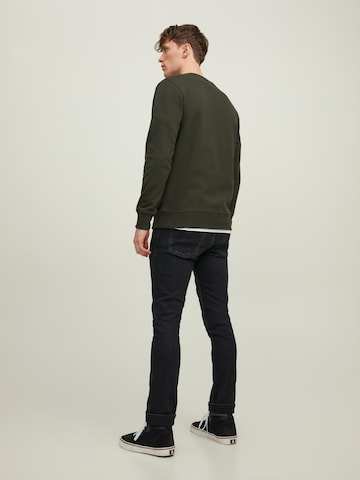 JACK & JONES Sweatshirt 'Star' in Green