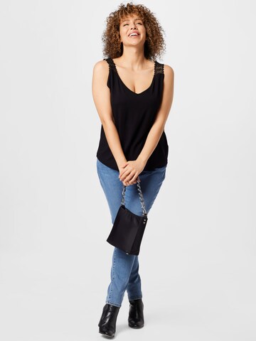 ABOUT YOU Curvy Top 'Jane' in Black