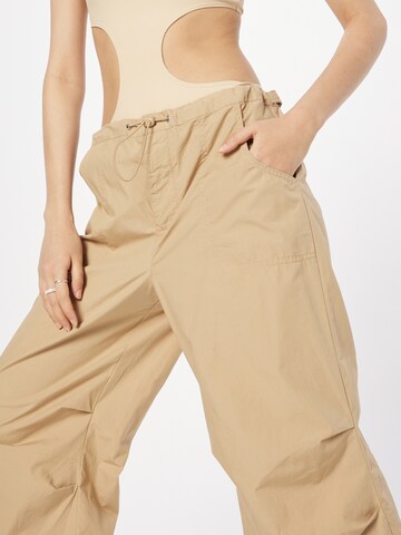 Cotton On Loose fit Pants 'TOGGLE' in Beige