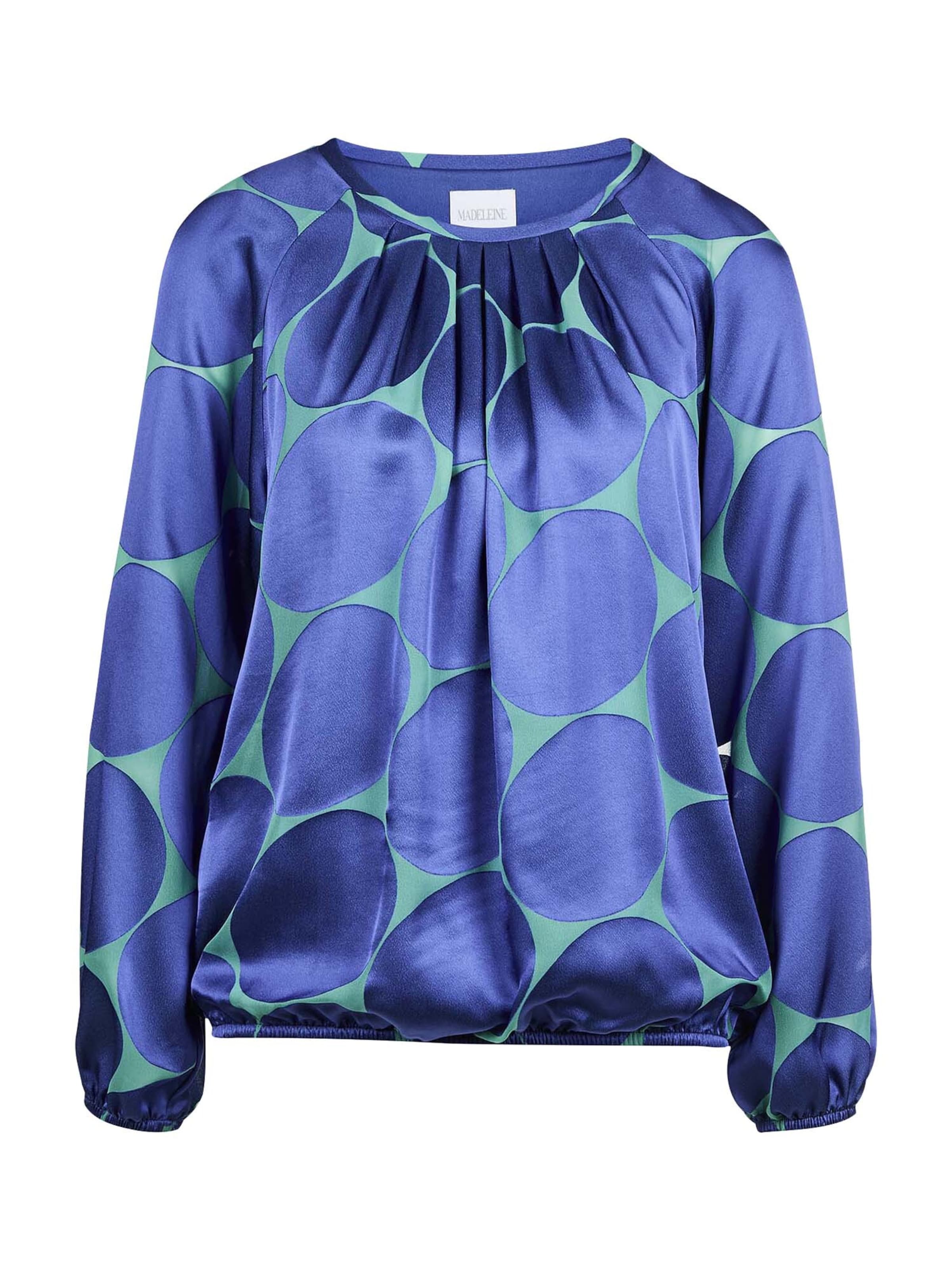 MADELEINE Blouse in Blue: front