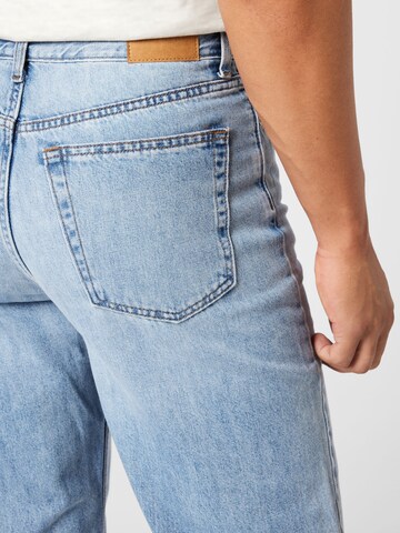 WEEKDAY Wide Leg Jeans 'Galaxy Hanson' in Blau