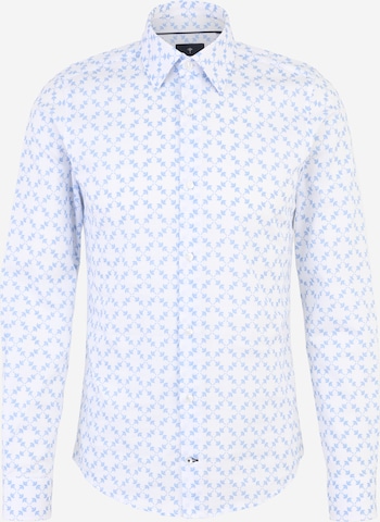 JOOP! Slim Fit Paita 'Pierce' värissä sininen: etupuoli