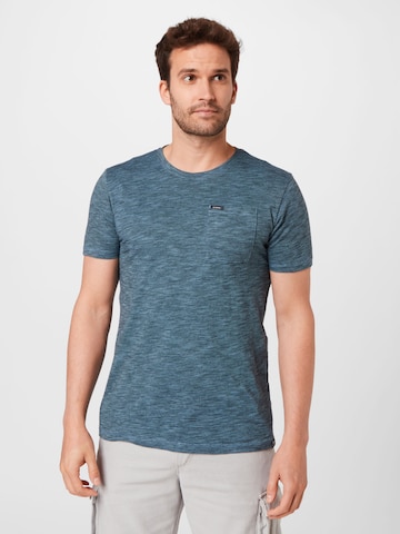GARCIA - Camiseta en azul: frente