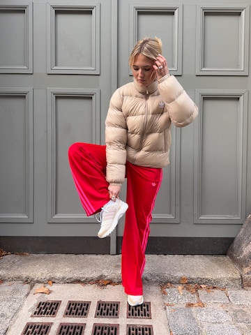 ADIDAS ORIGINALS Loose fit Pants 'Adicolor Classic Firebird' in Red