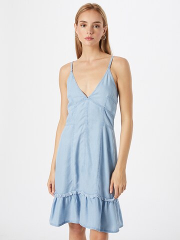 Tally Weijl Summer Dress in Blue: front