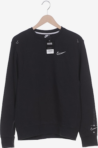 NIKE Sweater S in Schwarz: predná strana