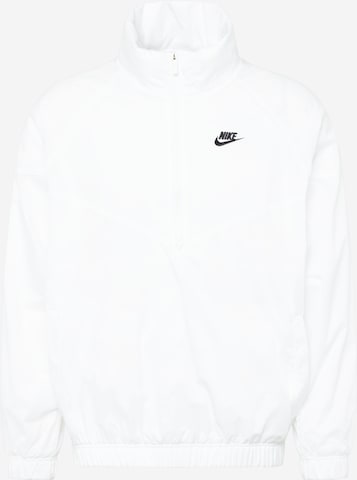 Veste mi-saison 'Windrunner' Nike Sportswear en blanc : devant