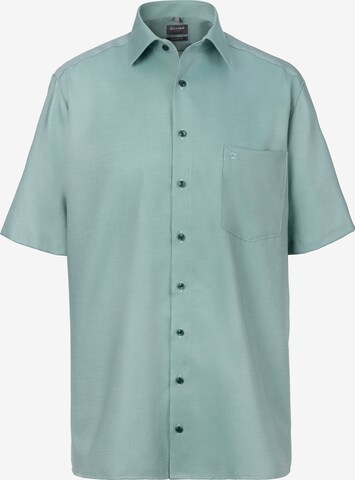 OLYMP Comfort fit Business Shirt in Green: front