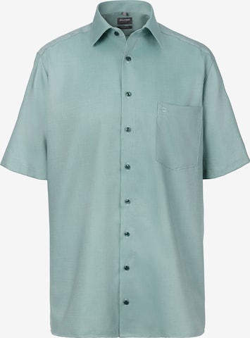 OLYMP Comfort fit Business Shirt in Green: front