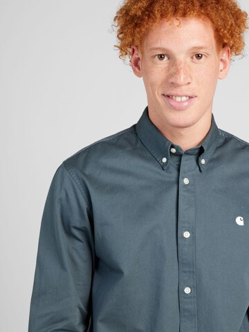 Carhartt WIP Regular fit Business shirt 'Madison' in Blue