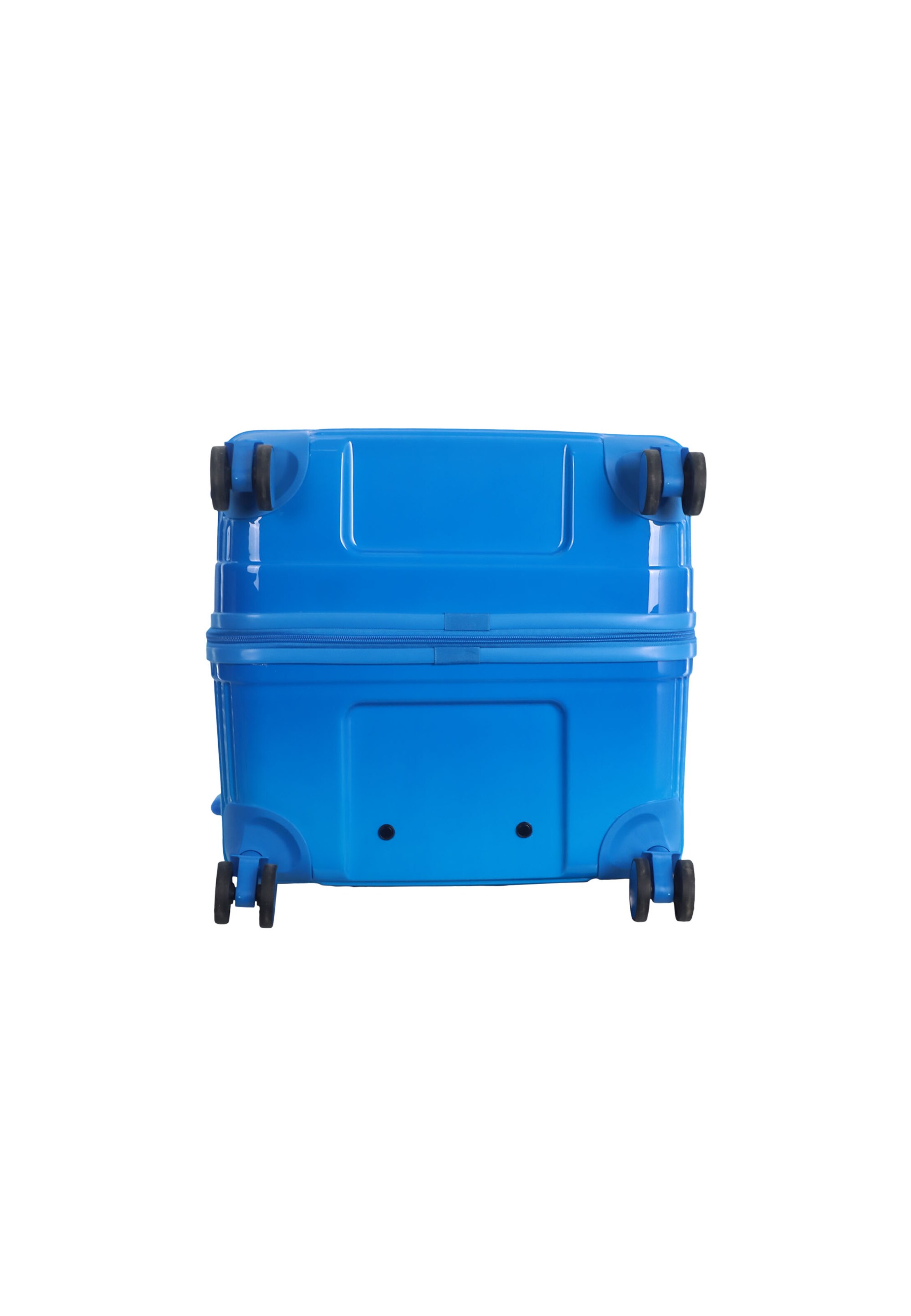 Saxoline Suitcase 'Twist Trunk' in Blue