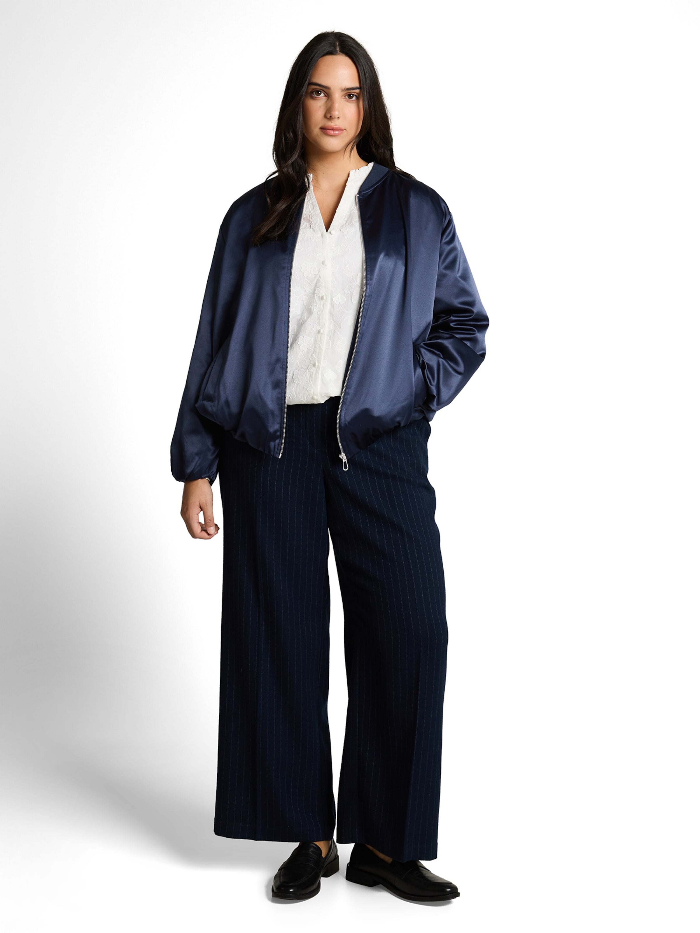 Tom Tailor Women + Tussenjas in Blauw