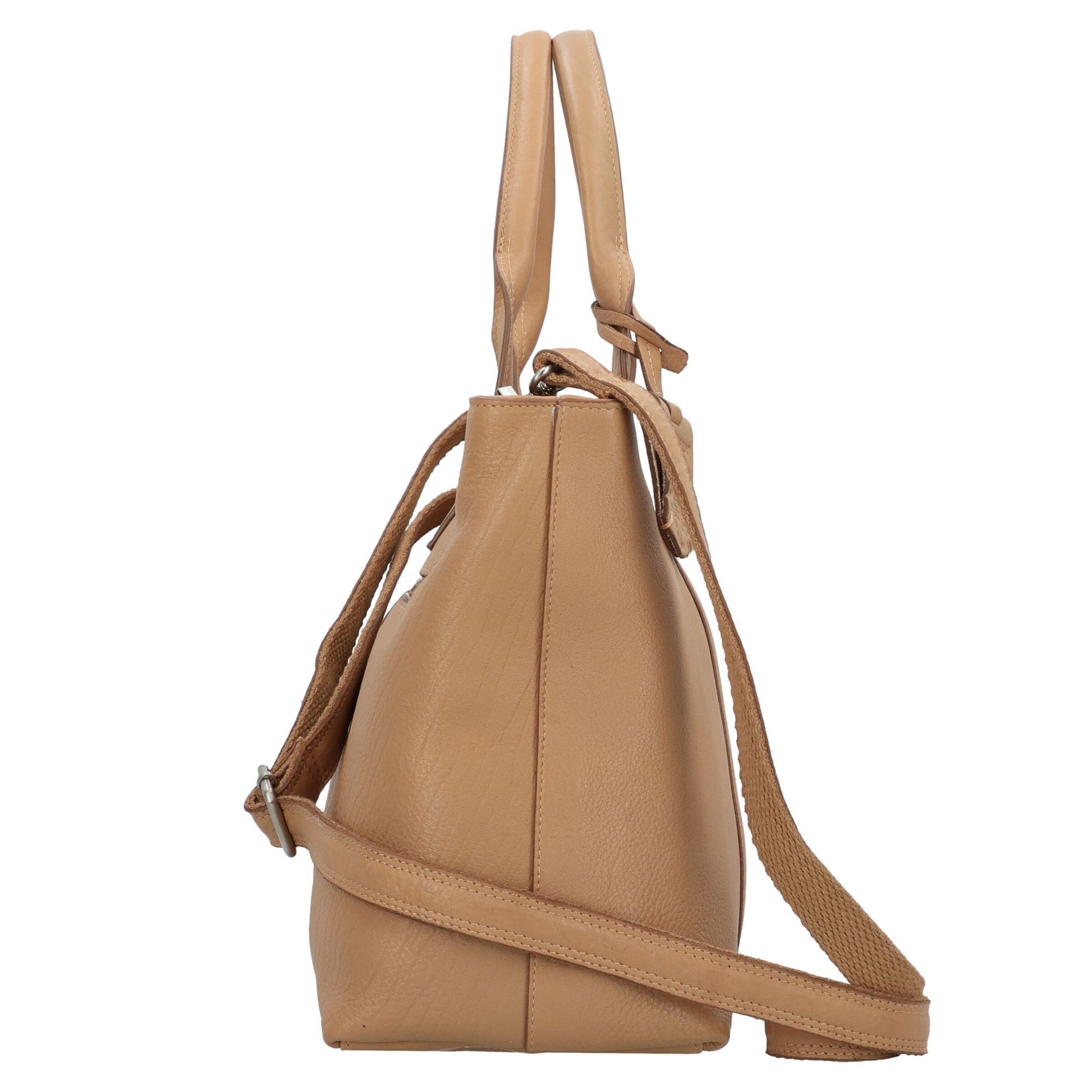 Burkely Handtasche 'Soft Skylar' in Braun