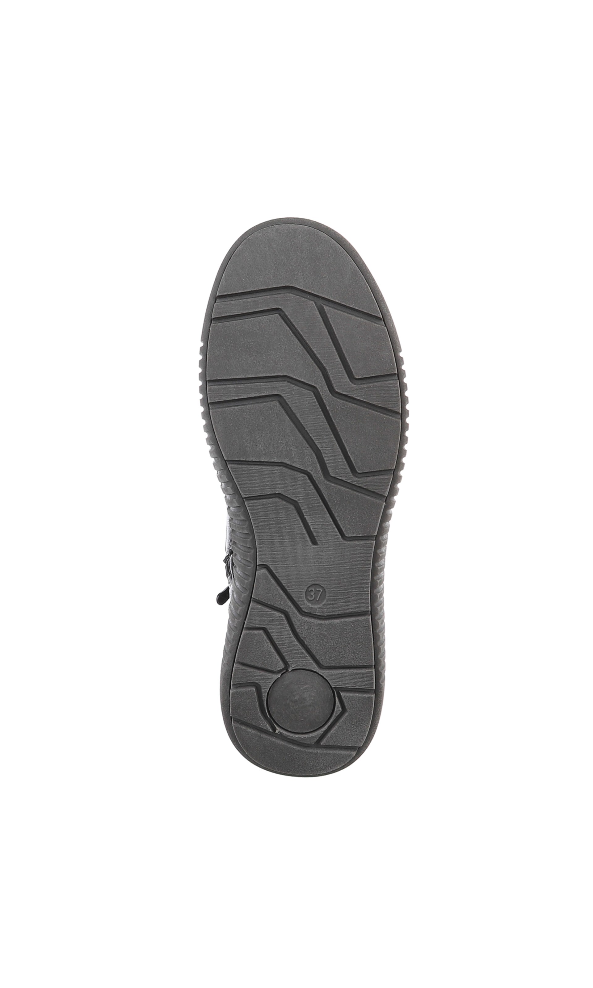 Ital-Design Schnürstiefelette in Schwarz