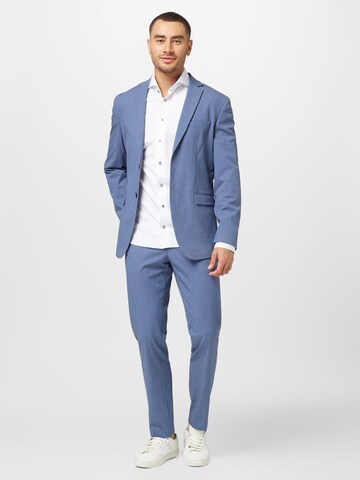 Coupe slim Costume 'LIAM' SELECTED HOMME en bleu