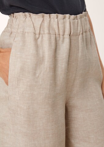 Wide Leg Pantalon s.Oliver BLACK LABEL en beige