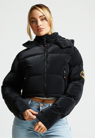 Giacca invernale 'Bellucci 2.0' di Zavetti Canada in nero: frontale