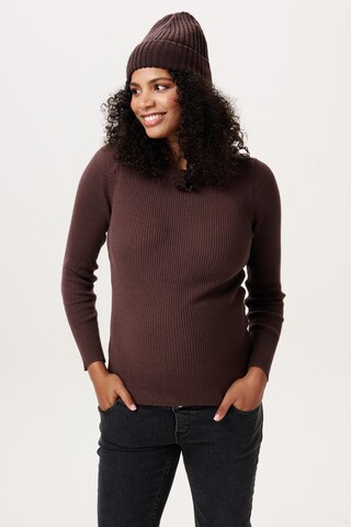 Noppies Shirt in Bruin: voorkant