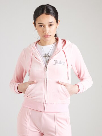 Juicy Couture Jopa na zadrgo 'ROBERTSON' | roza barva
