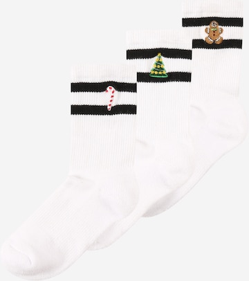 Urban Classics Socks in White: front