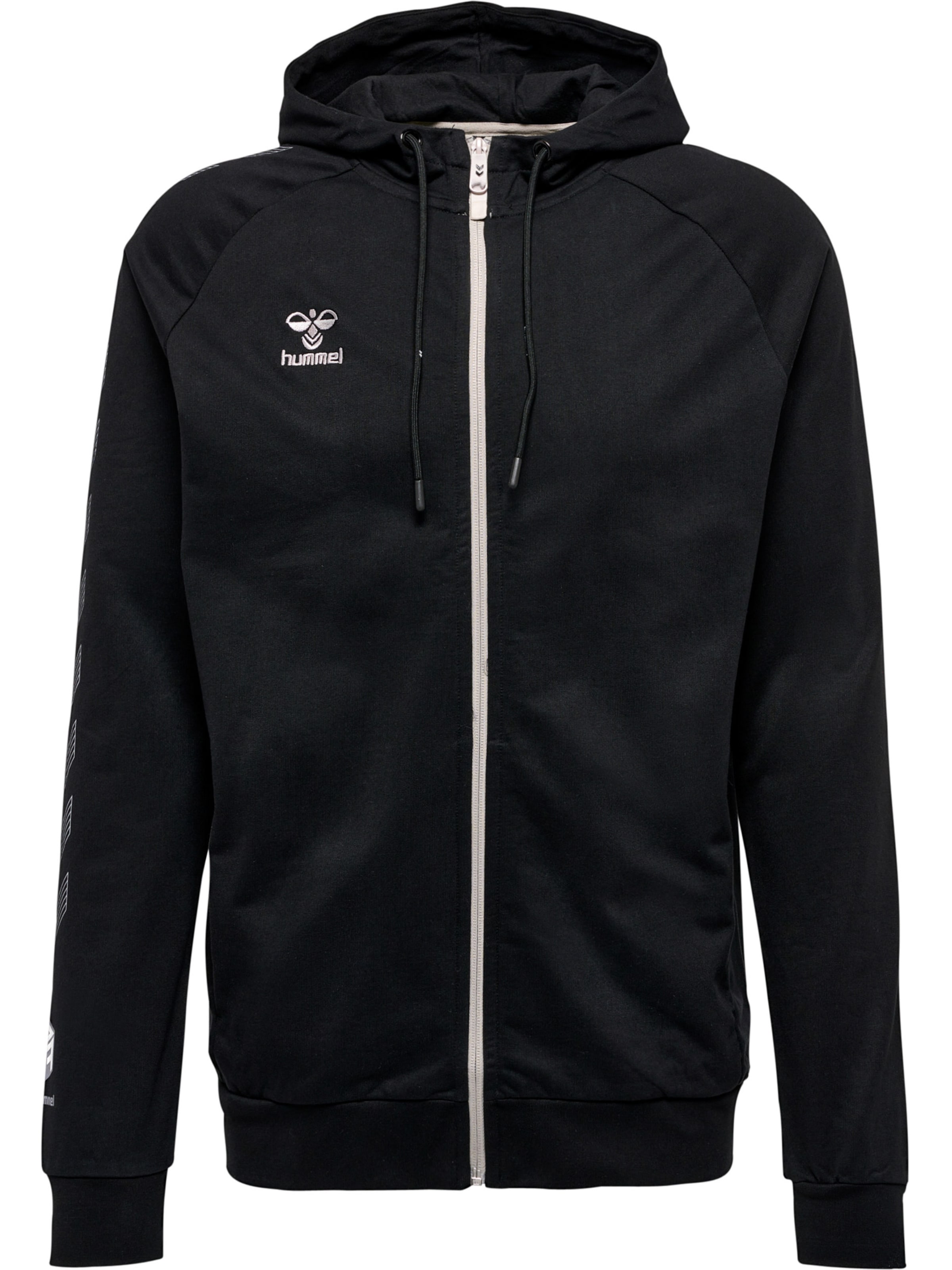 Hummel Sportssweatjakke 'Move Grid' i sort: forside