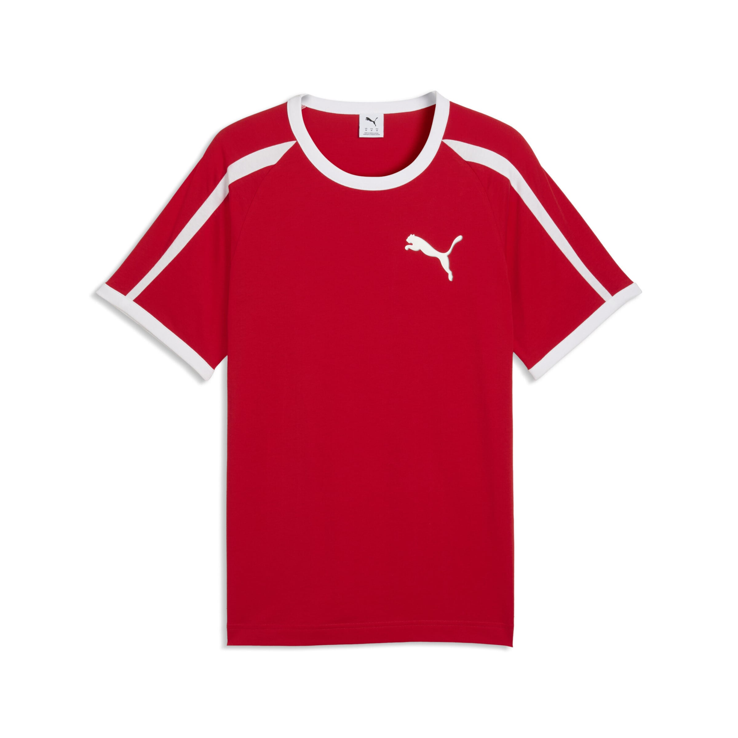 PUMA Performance shirt 'T7' in Red: front