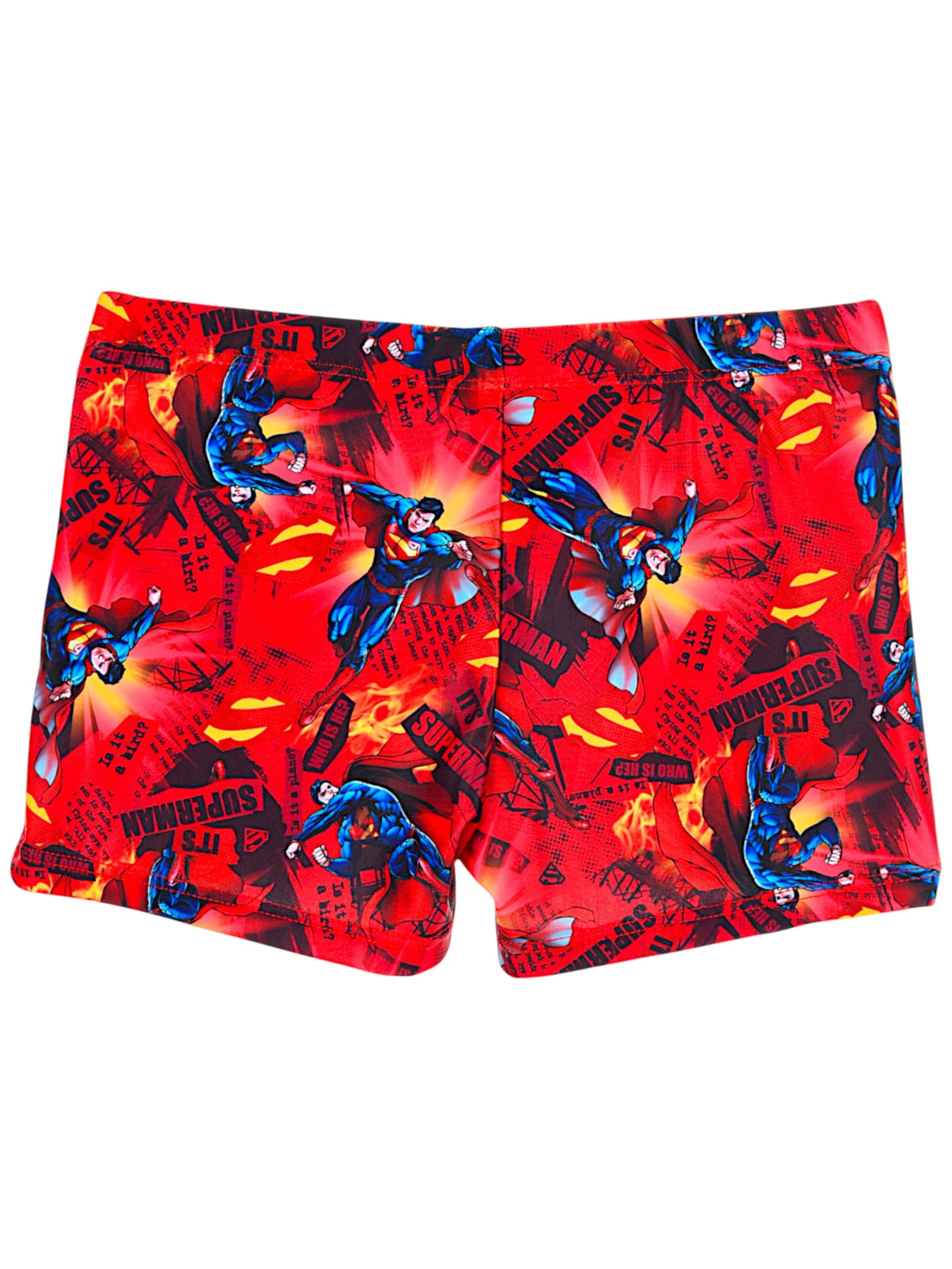 Superman Board Shorts 'Superman' in Red