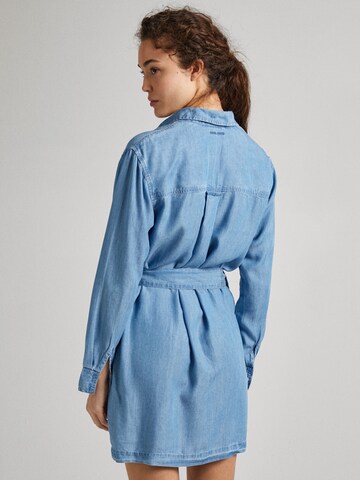 Pepe Jeans Kleid 'ERINE' in Blau