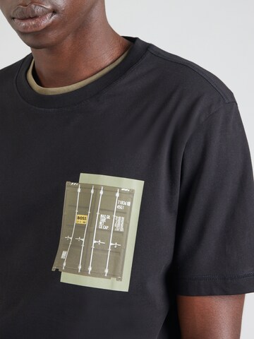 BOSS Shirt 'Container' in Zwart