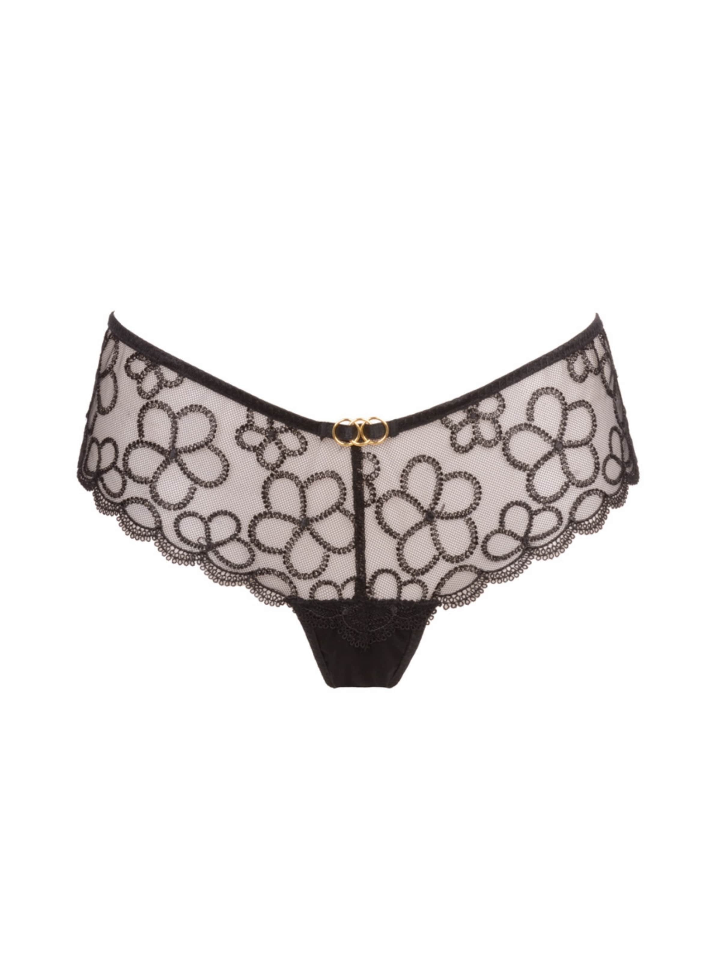 WHITE RVBBIT String in L in schwarz, Produktansicht