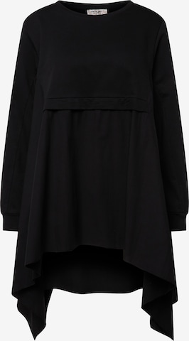 Angel of Style Sweatshirt in Black: front