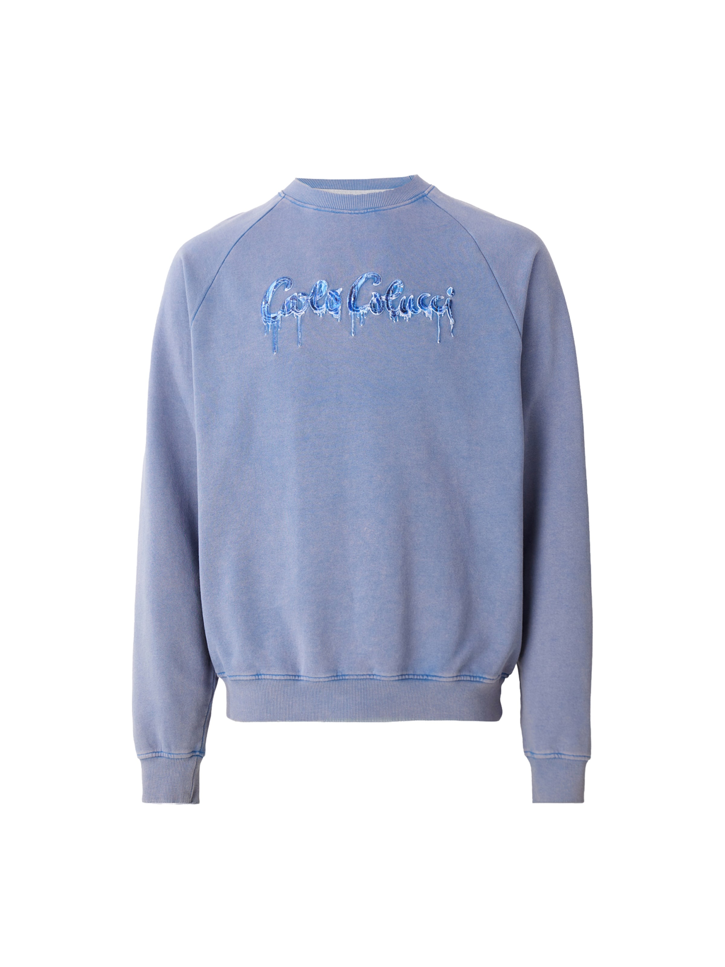 Sweat-shirt 'Erspamer' Carlo Colucci en bleu : devant