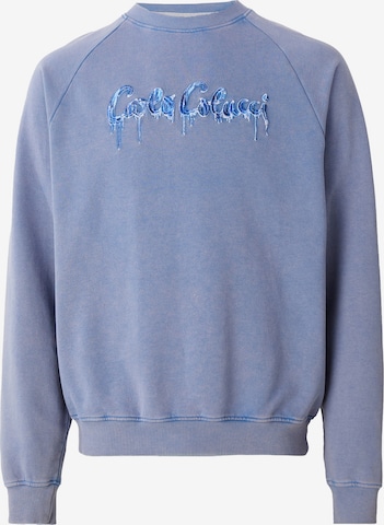 Carlo Colucci Sweatshirt 'Erspamer' in Blue: front