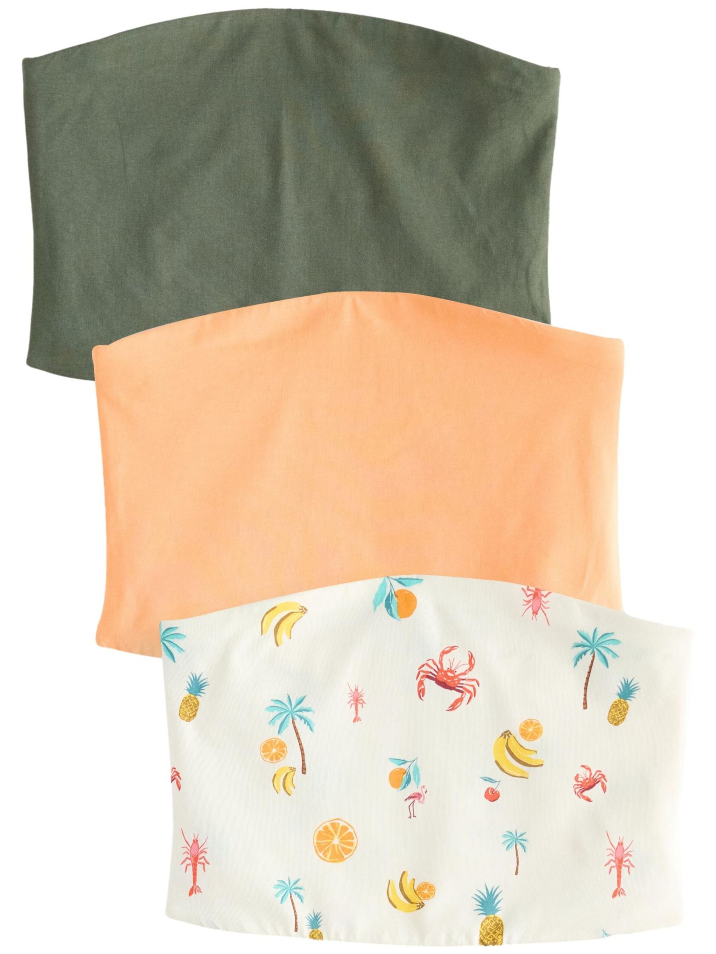 Next Bandeau Top in Grün: Vorderseite