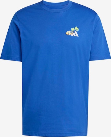 mėlyna ADIDAS SPORTSWEAR Sportiniai marškinėliai 'MINI SURF': priekis