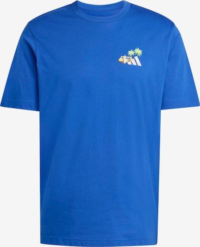 Sportiniai marškinėliai 'MINI SURF' iš ADIDAS SPORTSWEAR, spalva – mėlyna / pastelinė geltona / šviesiai žalia / balta, Prekių apžvalga