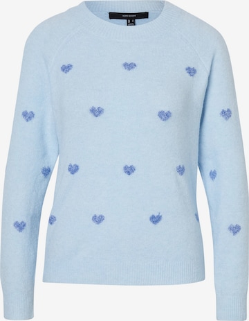 Pull-over 'VMDOFFY' VERO MODA en bleu : devant