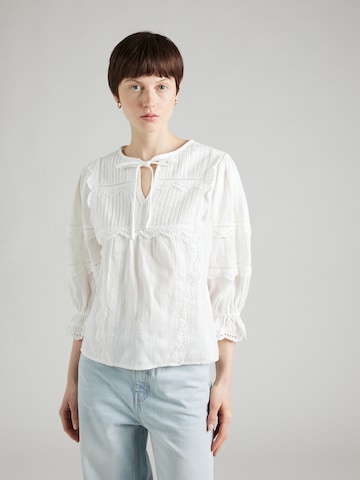 Fabienne Chapot - Blusa 'Lucia' en beige: frente