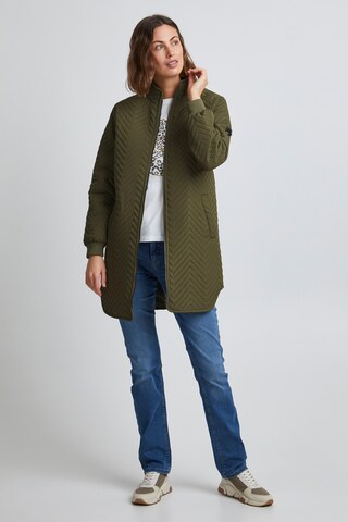 Fransa Between-Season Jacket in Green