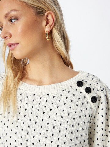 Fabienne Chapot Sweater 'Love' in White