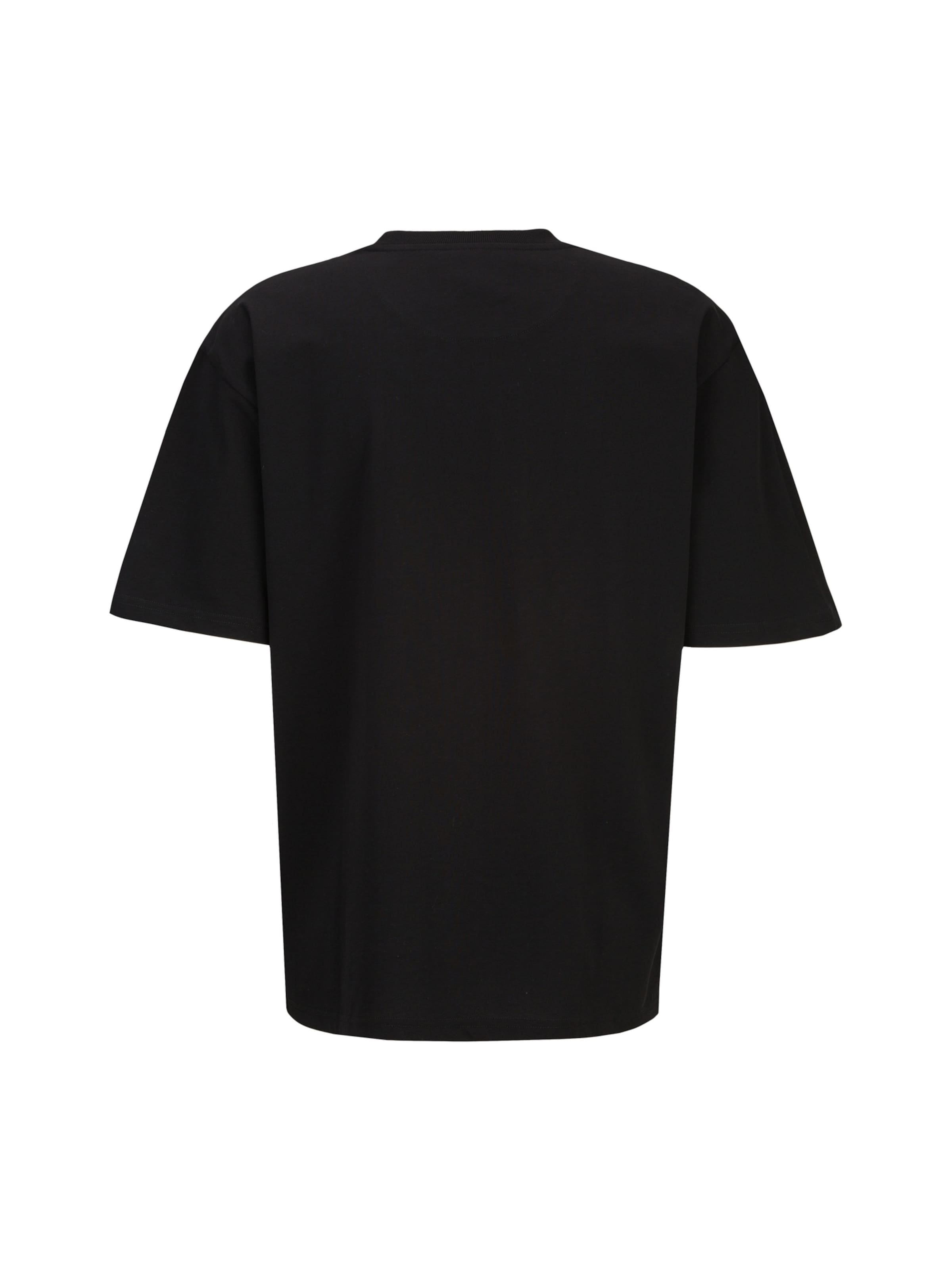 19V69 ITALIA - Camiseta 'Tamaro Streetart' en negro