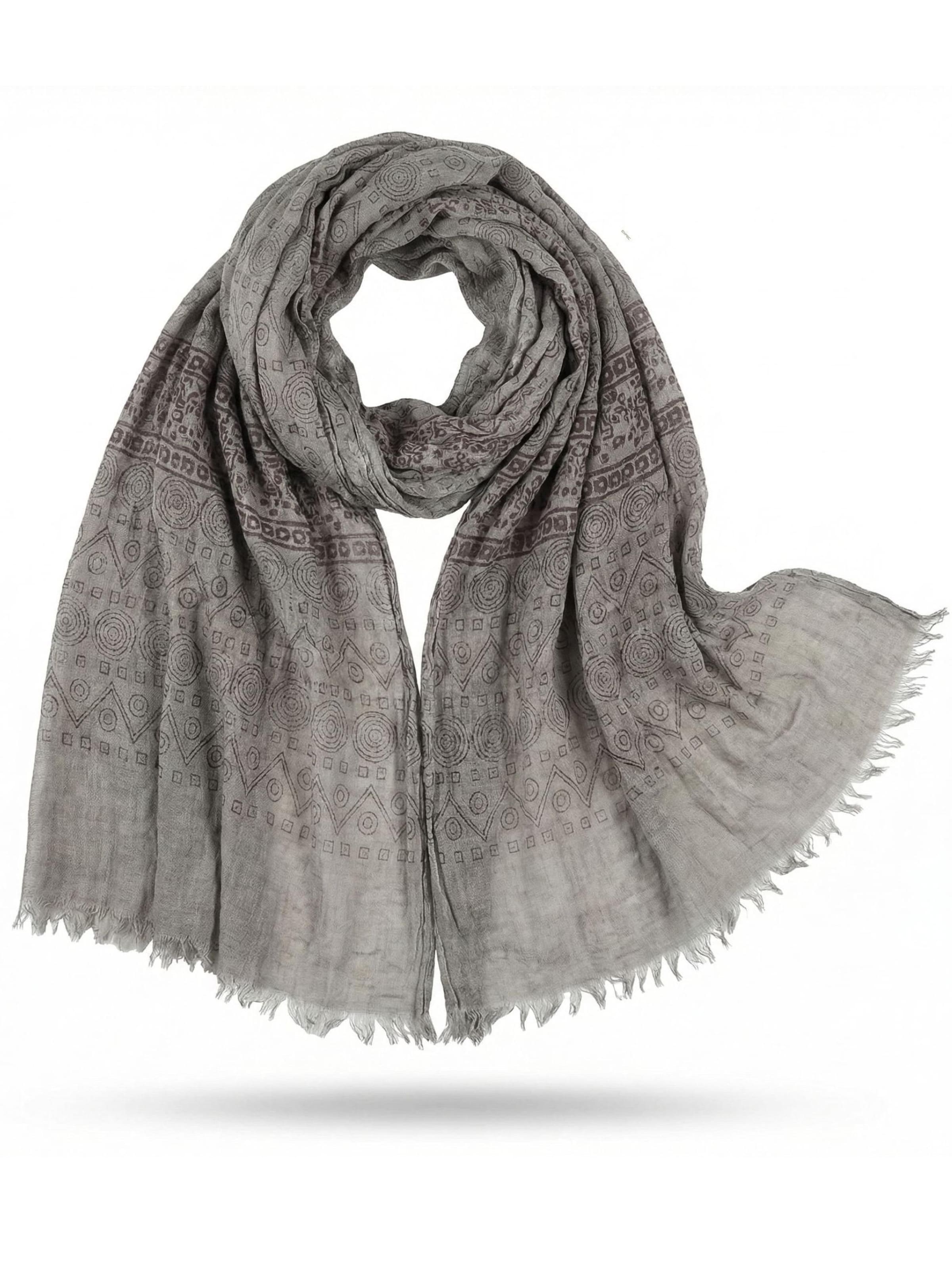 Sunsa Wrap 'Sunsa' in Grey: front