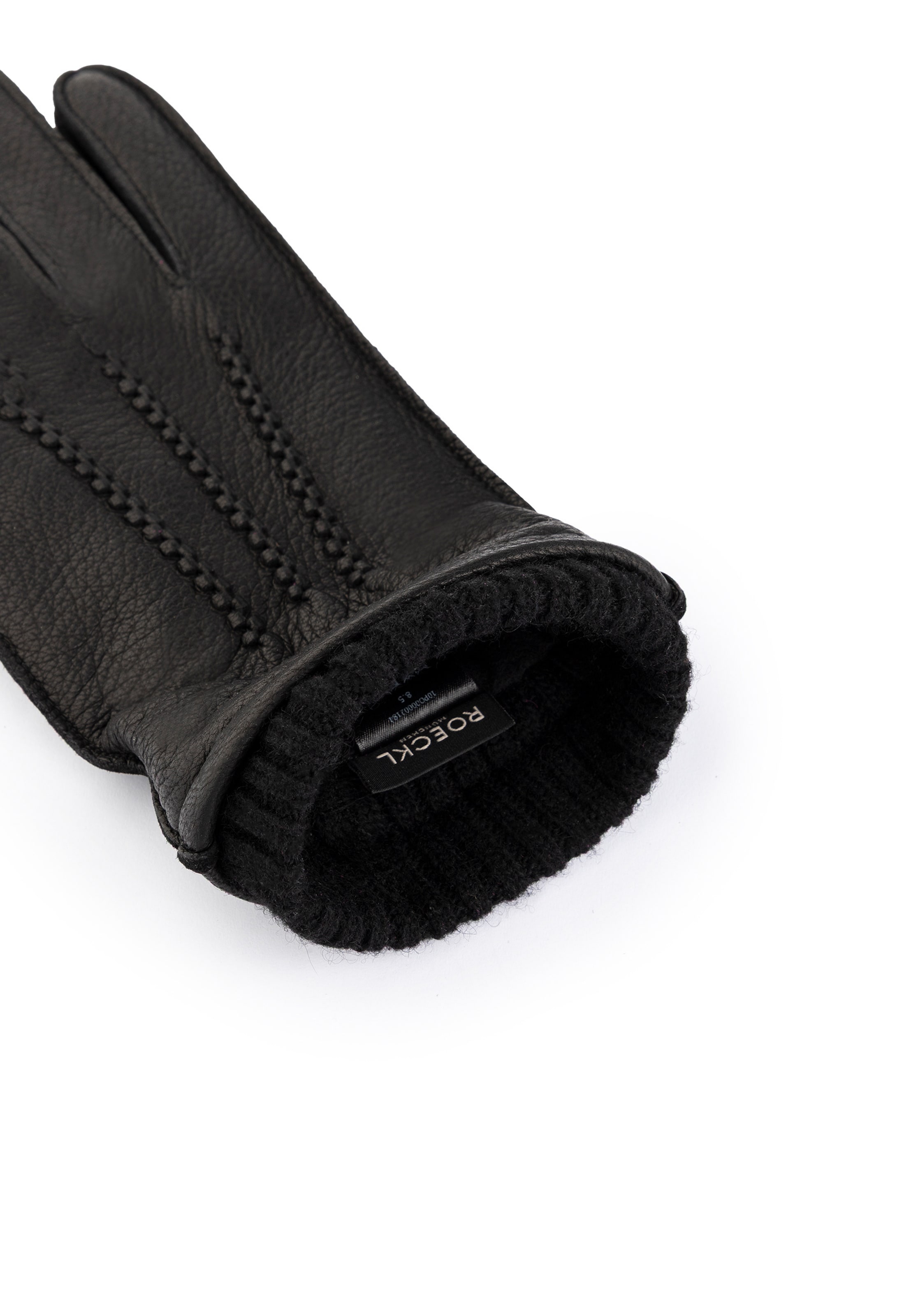 Roeckl Vingerhandschoenen ' Brugg ' in Zwart
