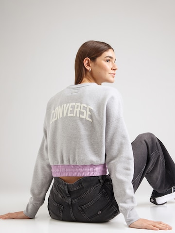 CONVERSE - Sudadera 'Chuck' en gris: frente