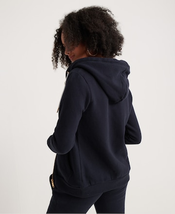 Superdry Sweatjacke 'Elite' in Blau