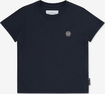 Philipp Plein Shirt 'Gothic' in Blauw: voorkant