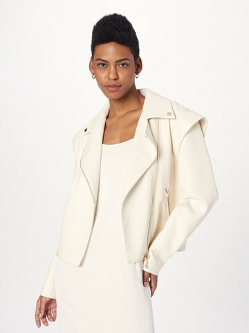 PATRIZIA PEPE Between-Season Jacket 'GIUBBOTTO' in White: front