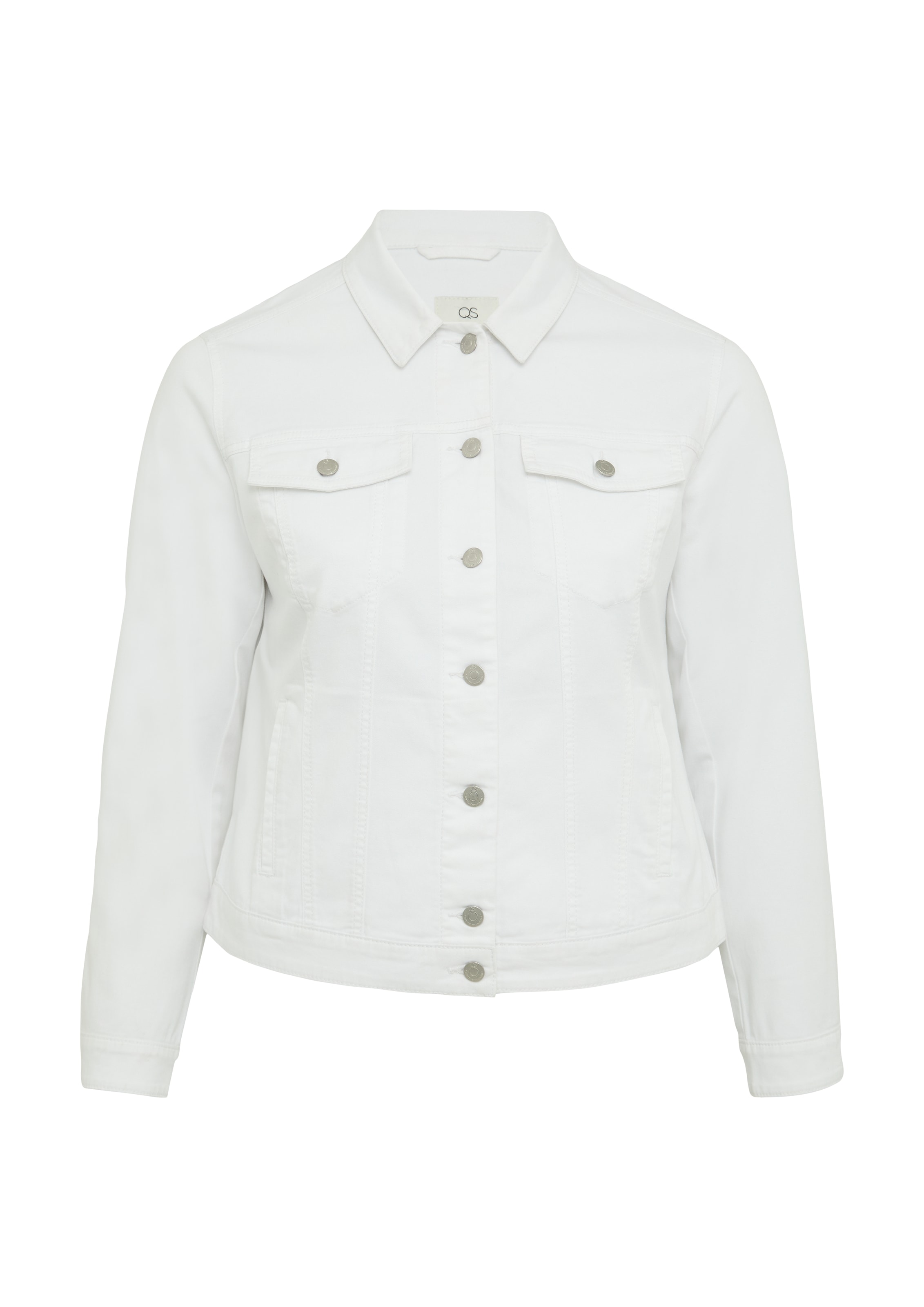 QS Tussenjas in Wit: voorkant