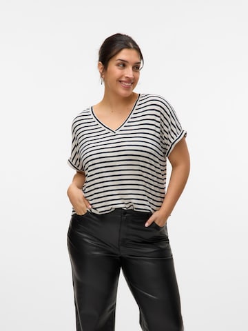 Vero Moda Curve Shirt 'VMCholly' in Wit: voorkant