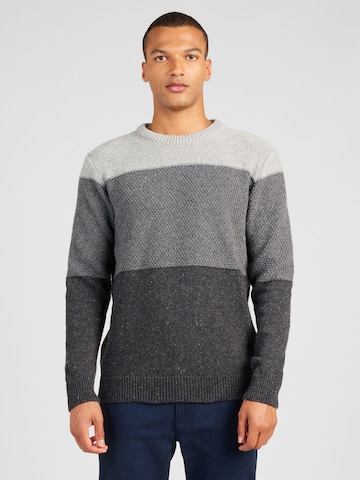 Clean Cut Copenhagen Sweater 'Tim' in Grey: front